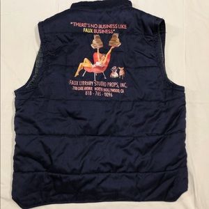 Vintage “Faux Business” Work Vest